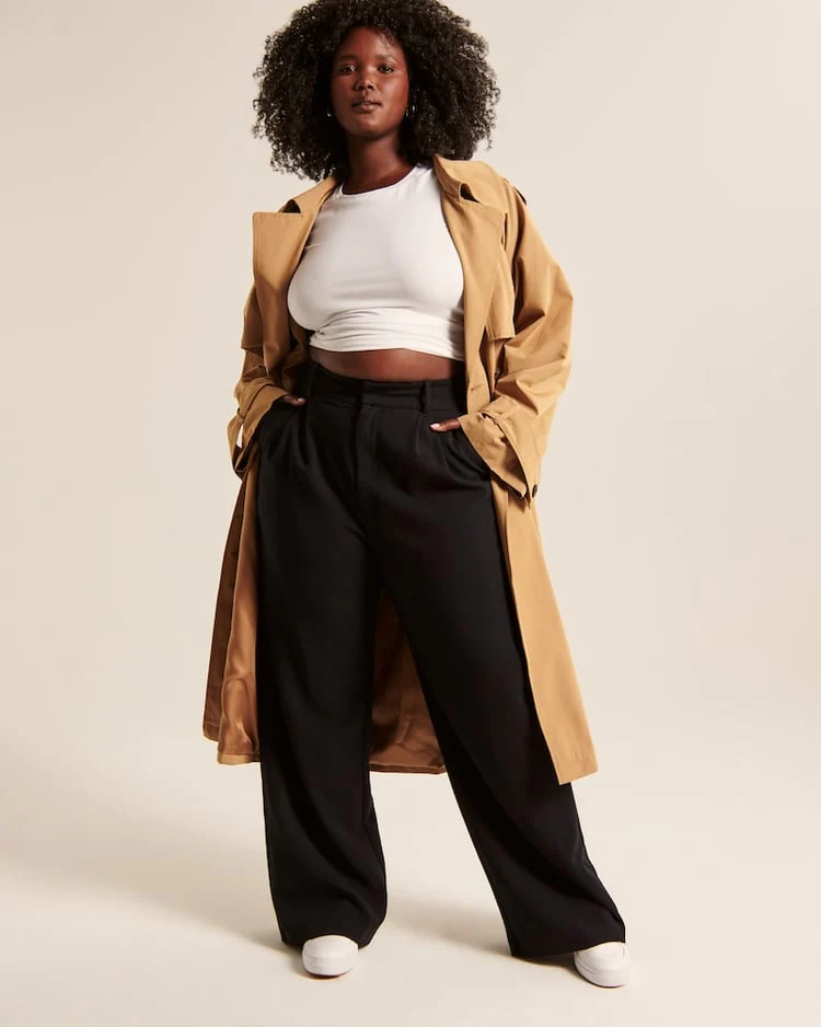 HIGH WAIST TAILORED WIDE LEG PANTS BUY 2 Free shipping